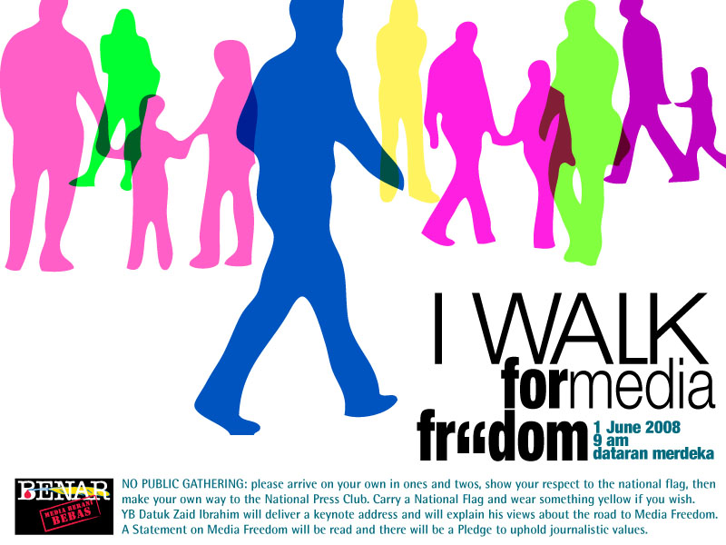 walk for media freedom!